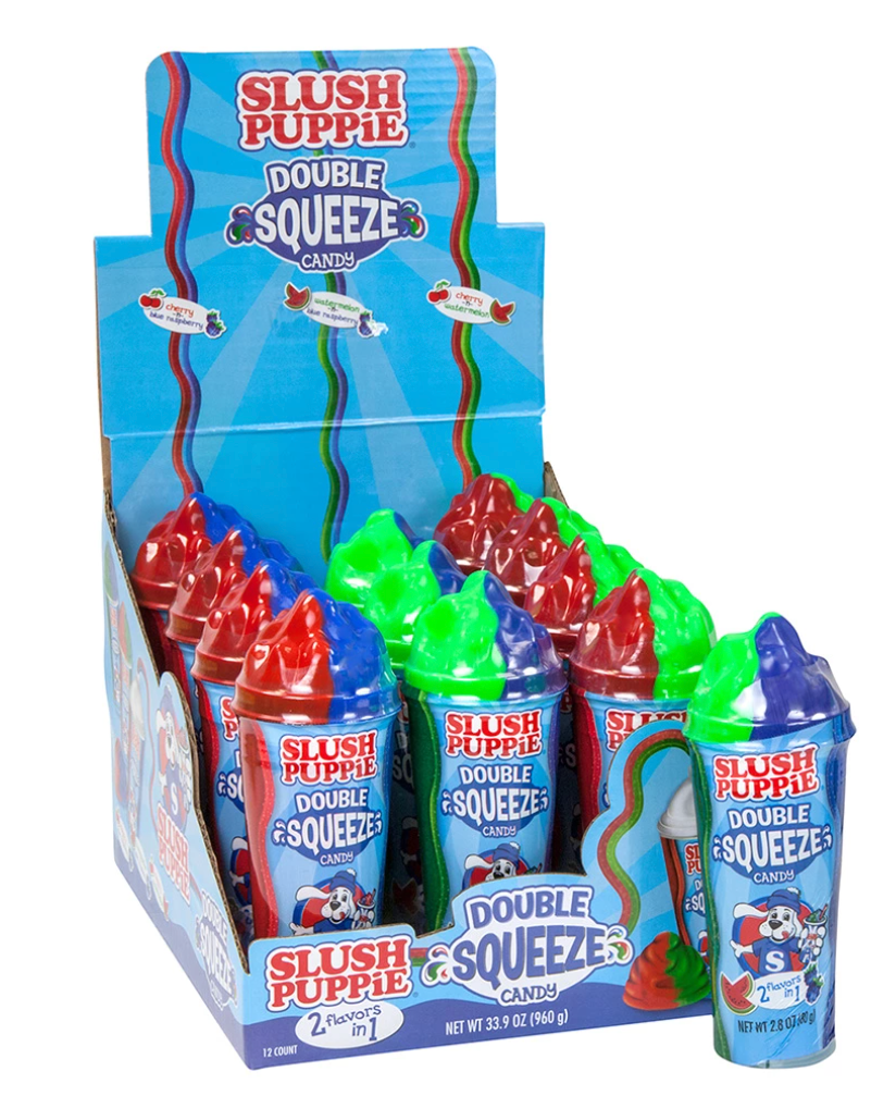 Slush Puppie Double Squeeze Candy Assorted 2.8oz