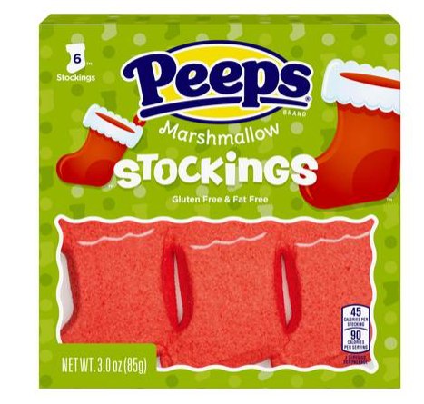 Peeps Xmas Stockings 6 count