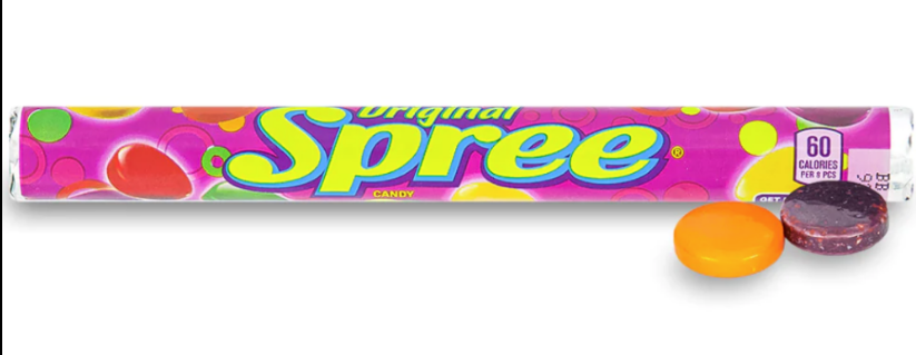 Spree original candy roll 50.1g