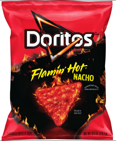 Doritos Flamin' Hot Nacho 9.25oz (BEST BY: 30JUL2024)