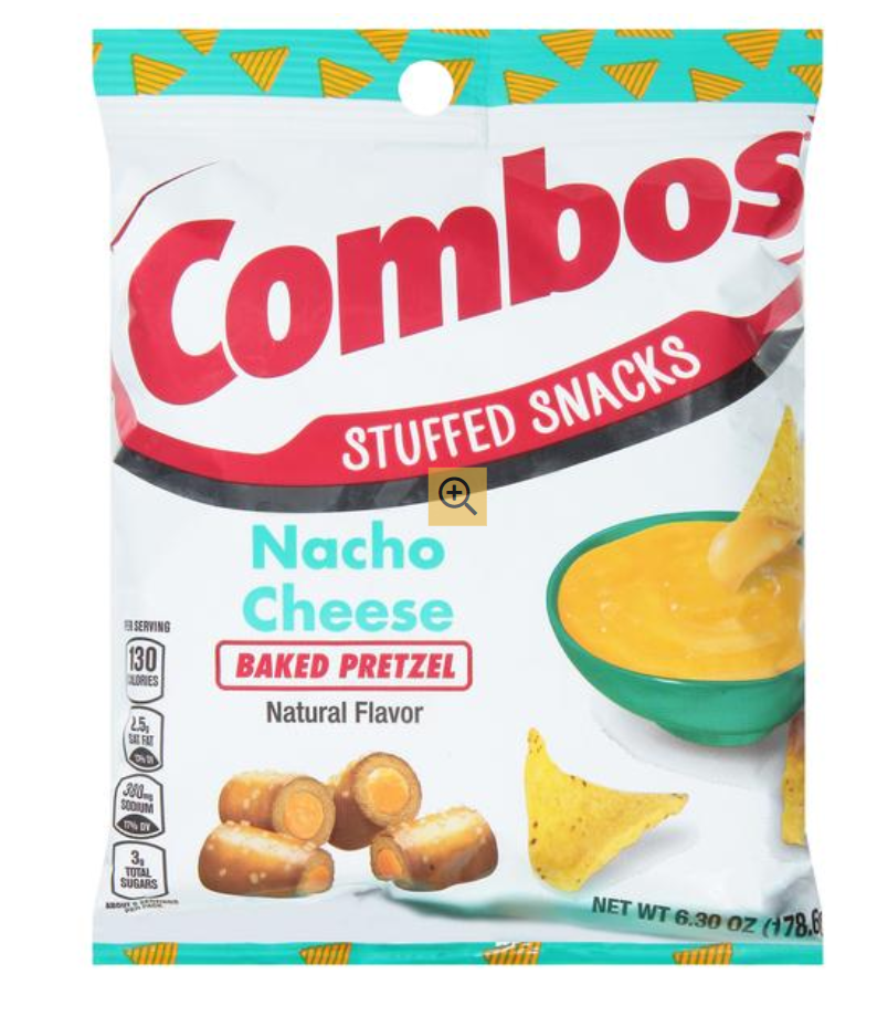 Combos Nacho Cheese 6.3oz