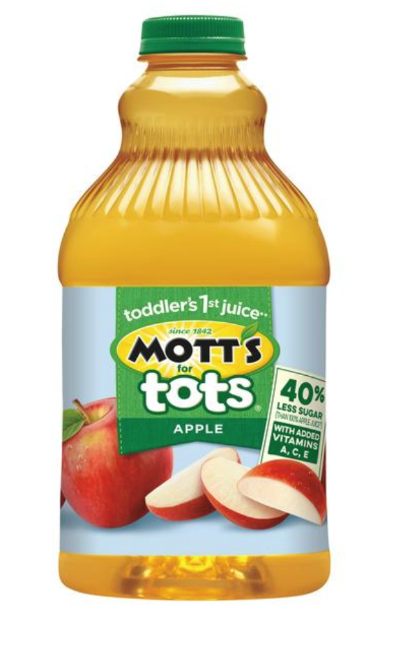 Mott's For Totts Apple Juice 64oz (BEST BY: FEB 2025)