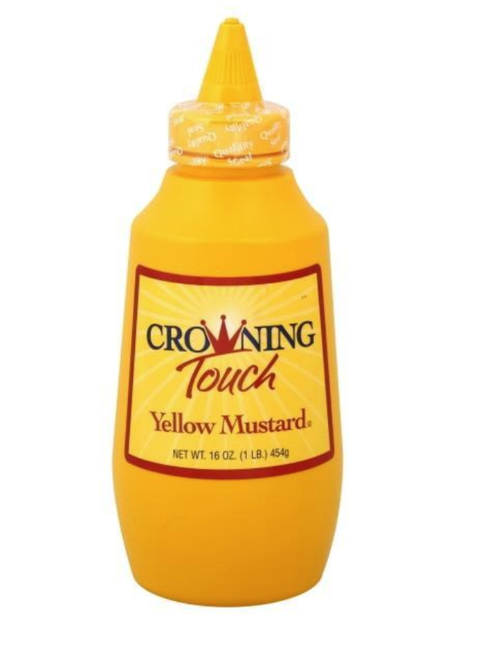 Crowning Touch Yellow Mustard 16oz (BEST BY: OCT 25)