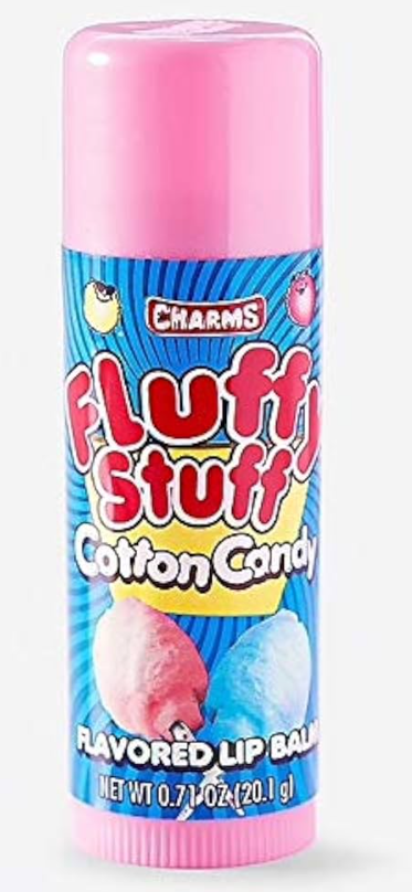 Fluff Stuff Cotton Candy Flavored Lip Balm 0.12g