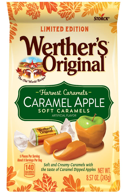 Werther's Caramel Apple Soft Caramels 8.57oz