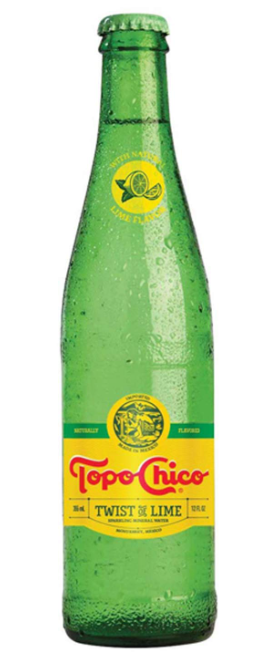 Topo Chico Twist Of Lime Mineral Water 355ml