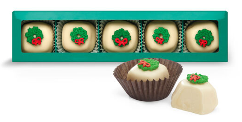 See's Candies White Mint Truffles 3.5oz