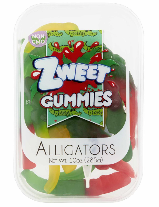 Zweet Gummies Alligators 10oz