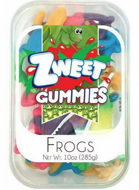 Zweet Gummies Frogs 10oz