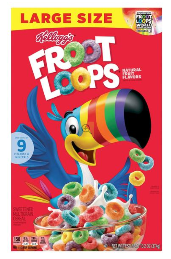 Kellogg's Froot Loops Cereal 13.2oz