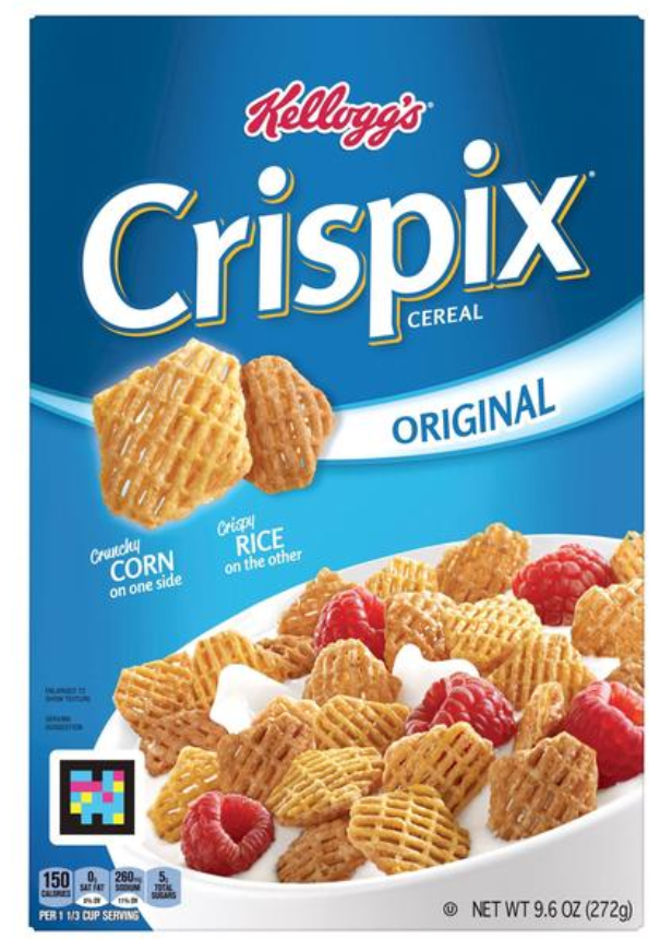 Kellogg's Crispix Cereal 9.6oz (BEST BY(MAR2026)