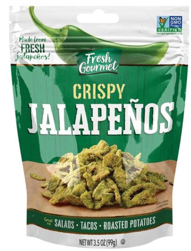 Fresh Gourmet Crispy Jalapenos 3.5oz (BEST BY: JUL 2025)