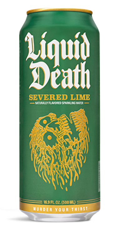 Liquid Death Severed Lime Can 19.2oz