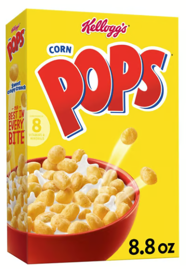 Kellogg's Corn Pops Cereal 8.8oz