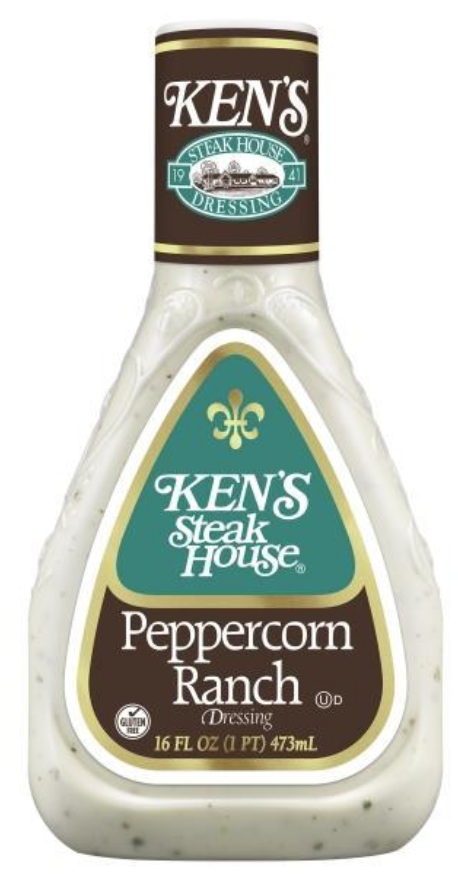Ken's Peppercorn Ranch Dressing 16oz(BEST BY: 19JUN2025)