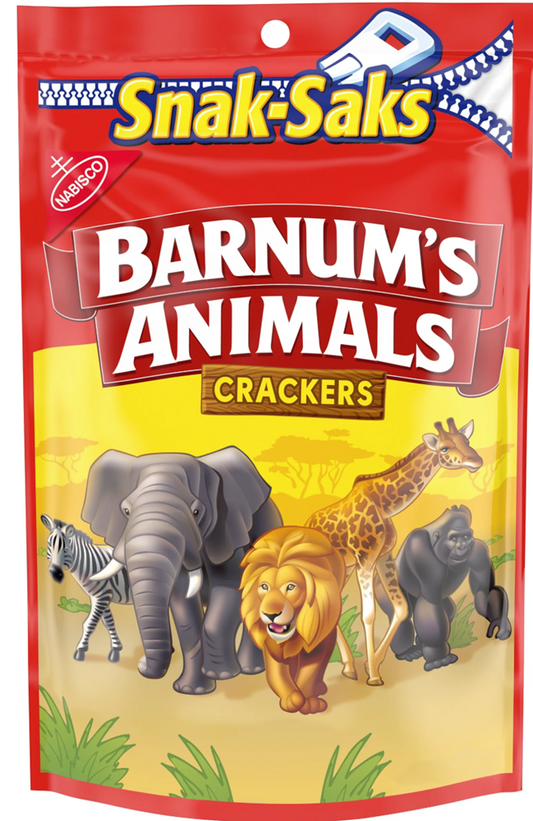 Barnum's Animals Crackers Snack-Sak 8oz