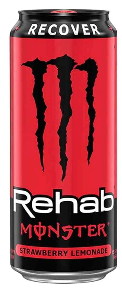 Monster Energy Drink Rehab Strawberry Lemonade 500ml