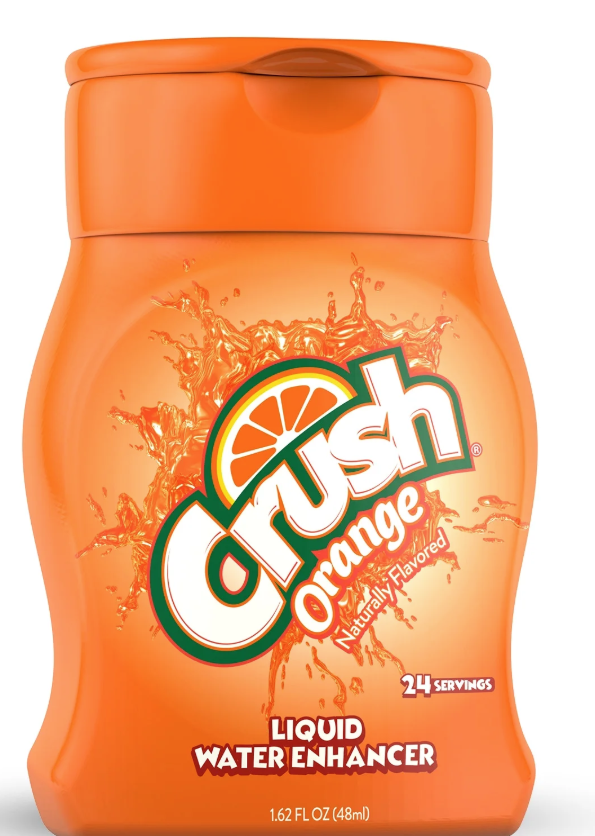 Crush Orange Water Enhancer 1.62oz (BEST BY: DEC 2025)