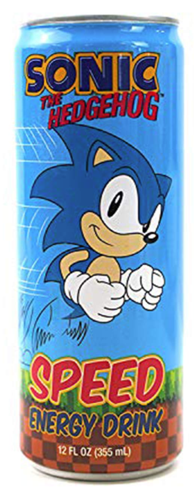 Sonic the Hedgehog Speed Energy Drink 12oz