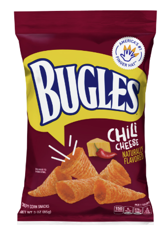 Bugles Chili Cheese 3oz (BEST BY: SEP 25)