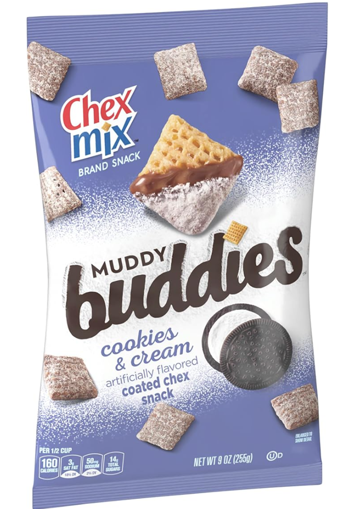 Chex Mix Oreo Muddy Buddies Cookies and Cream 9oz