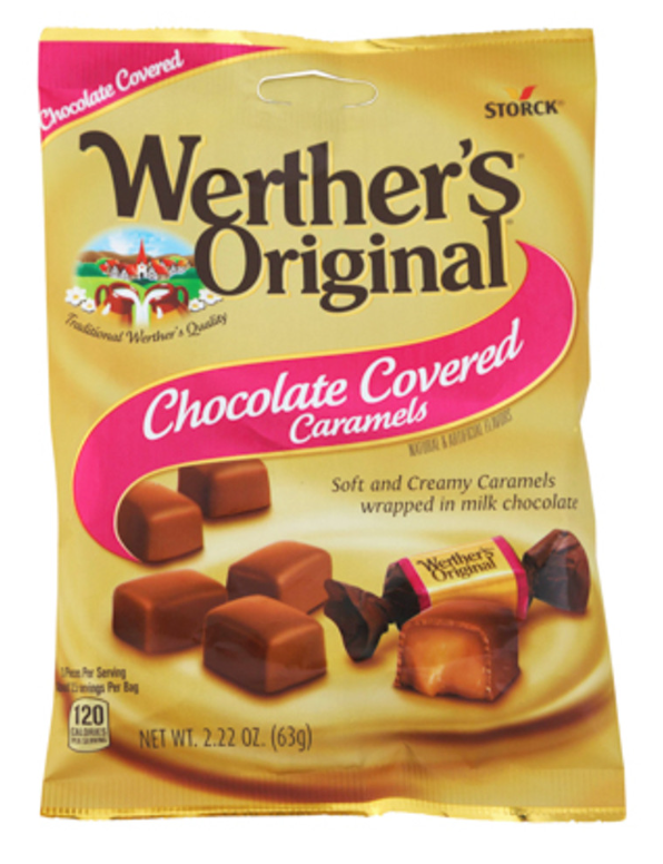 Werther's Chocolate Covered Caramels 2.22oz