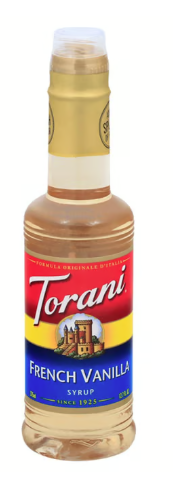 Torani French Vanilla Syrup 12.7oz