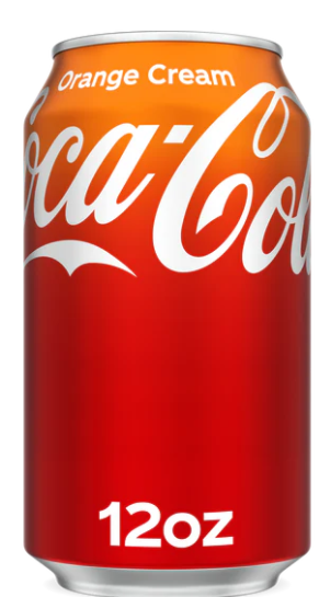 Coca-Cola Orange Cream Chilled Can 12oz