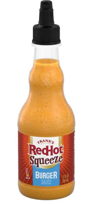 Frank's Red Hot Squeeze Burger Sauce 12oz
