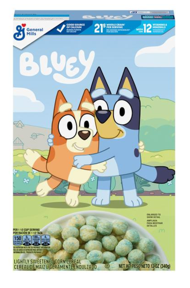 General Mills Bluey Cereal 12oz