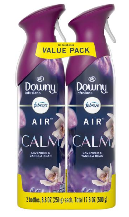 Febreze Downy Air Calm Spray 2pk