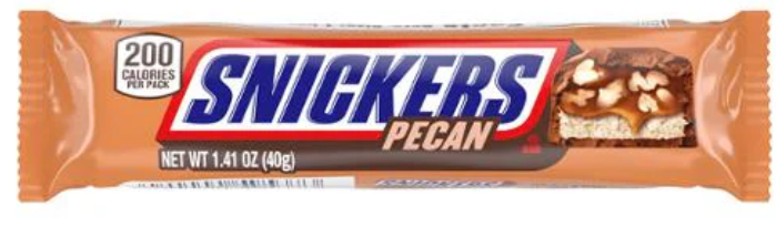 Snickers Pecan Chocolate Bar 1.41oz