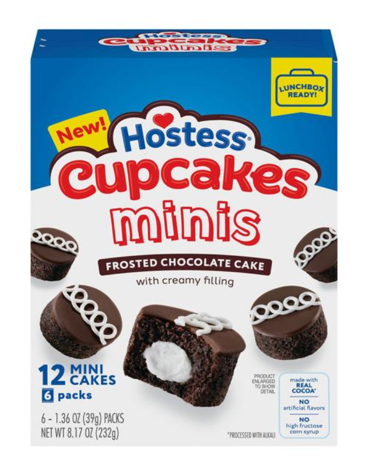 Hostess Mini Cupcakes Multi Pack 8oz