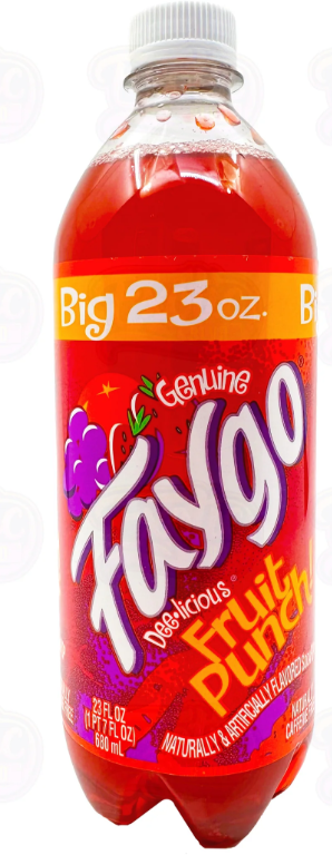 Faygo Fruit Punch Drink 23oz