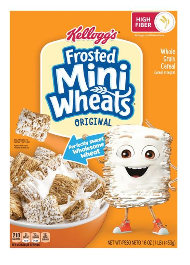 Kellogg's Frosted Mini Wheats Little Bites Cereal 16oz