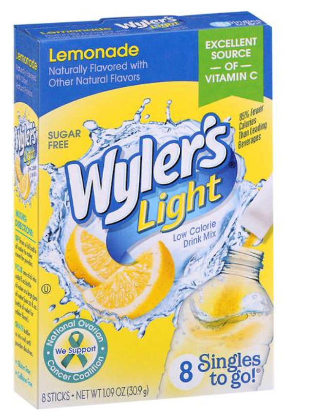 Wyler's Light Lemonade Drink Mix 8ct