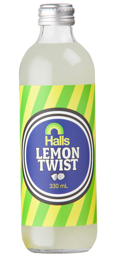 Halls Lemon Twist Soda 330ml