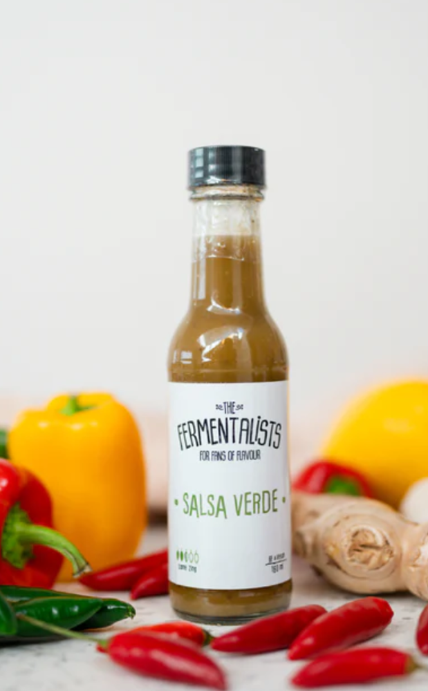 The Fermentalists Salsa Verde Hot Sauce 160ml