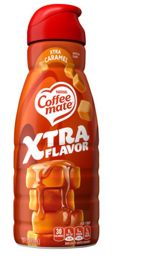 Coffee Mate Xtra Caramel Liquid Coffee Creamer 28oz (BEST BY: DEC 2025)