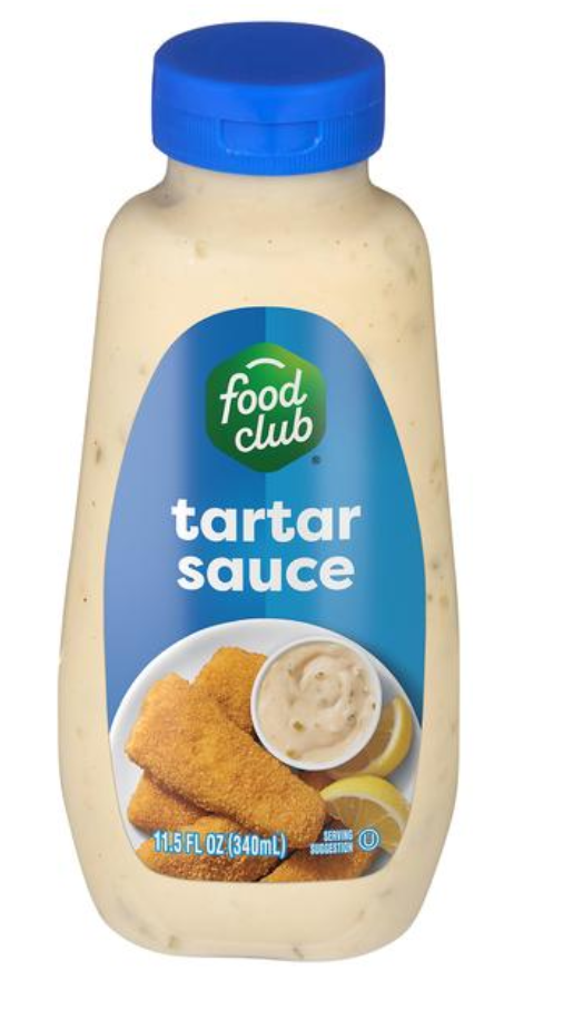 Food Club Tartar Sauce Squeeze Bottle 11.5oz