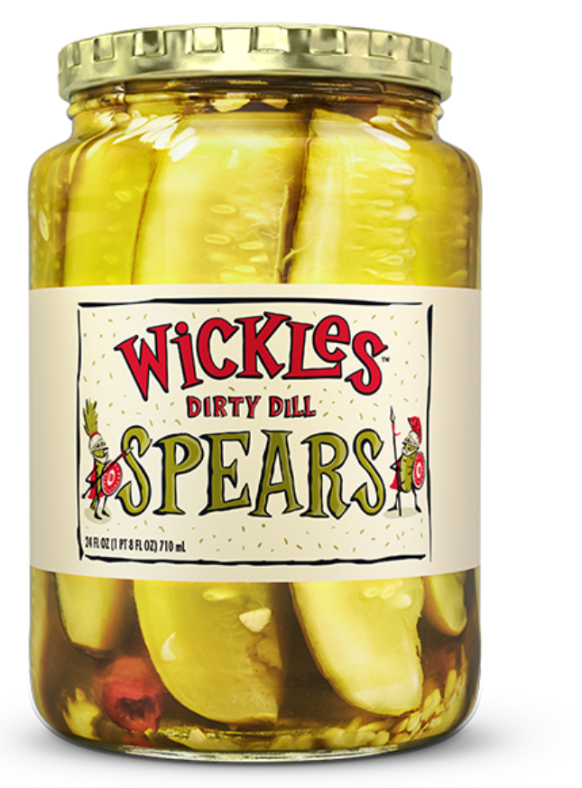 Wickles Dirty Dill Spears 24oz