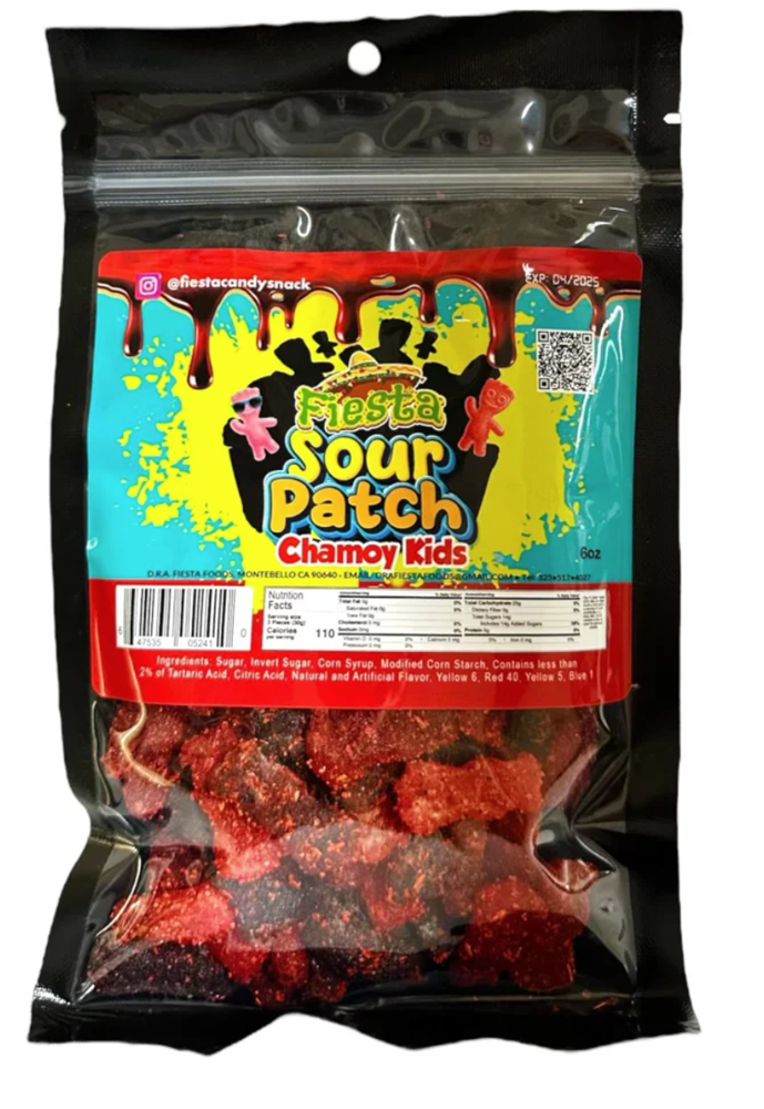 Fiestas Sour Patch Kids with Chamoy 6oz