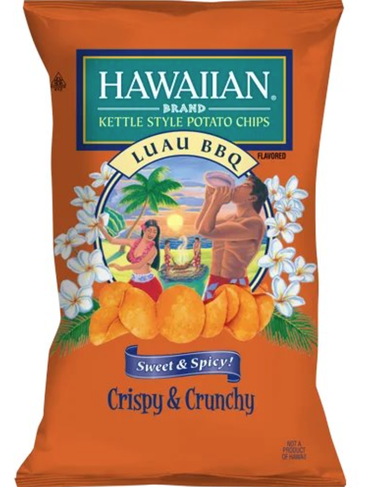 Tim's Hawaiian Luau BBQ Chips 7.5oz (BEST BY: 25DEC2025)