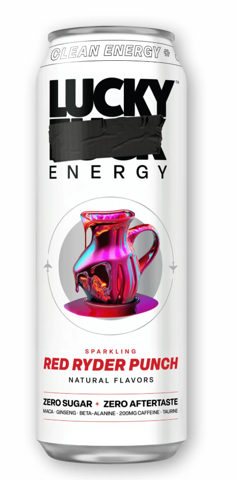 Lucky Energy Red Ryder Punch Energy Drink 16oz