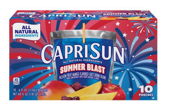 Capri Sun Summer Blast 10 Pack – USAFoods