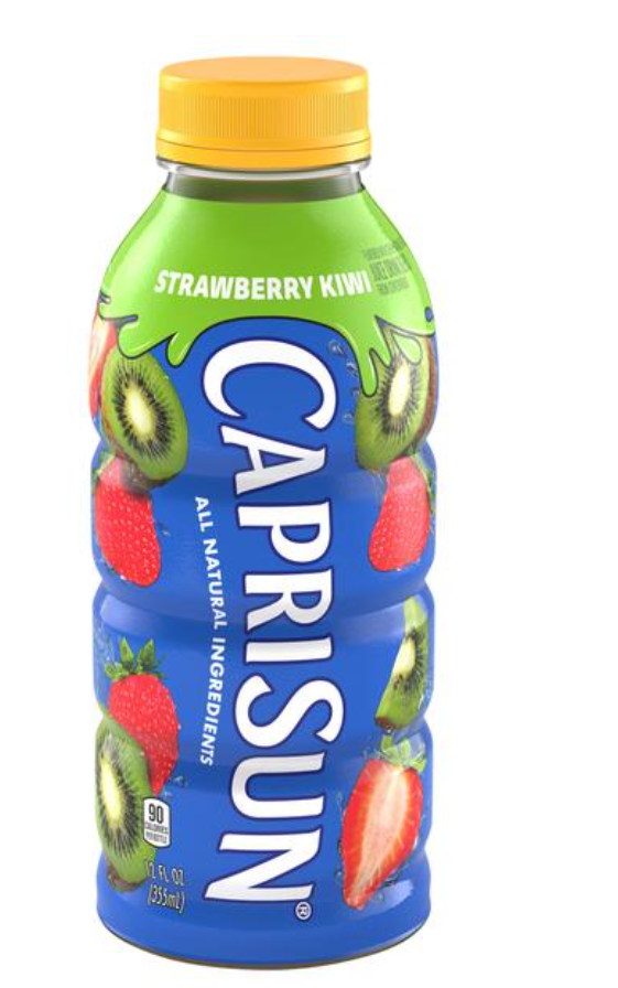 Capri Sun Strawberry Kiwi Bottle 12oz (BEST BY: JAN 26)