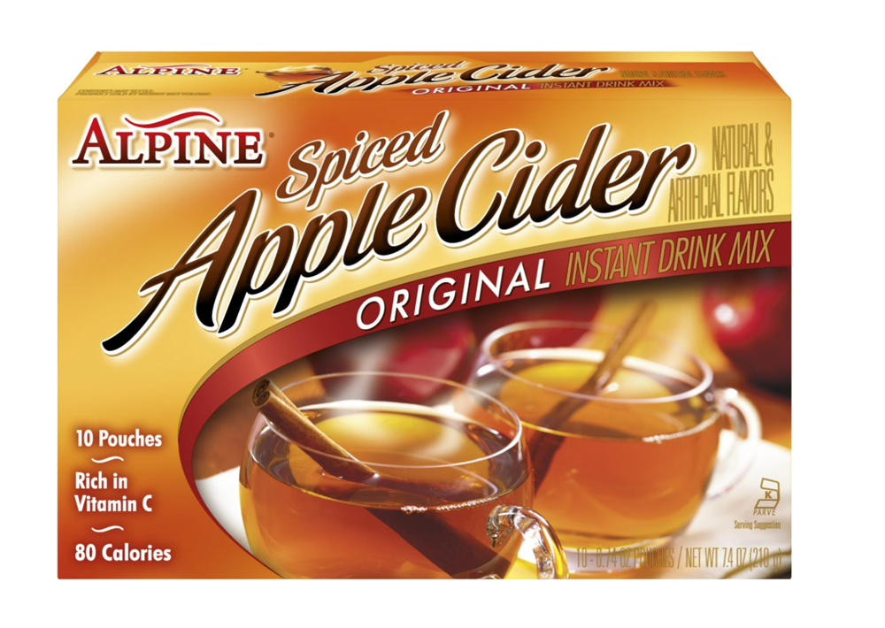Alpine Spiced Apple Cider Instant Drink Mix 7.4oz