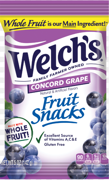 Welch's Concord Grape Fruit Snack 5oz