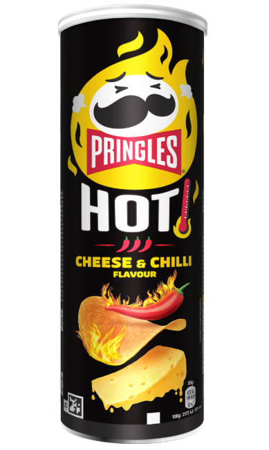 Pringles Hot Cheese & Chilli Flavour 5.5oz