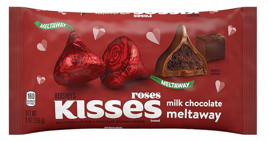 Hershey's Roses Kisses Meltaway 9oz